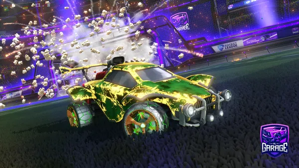 A Rocket League car design from Tydrorl