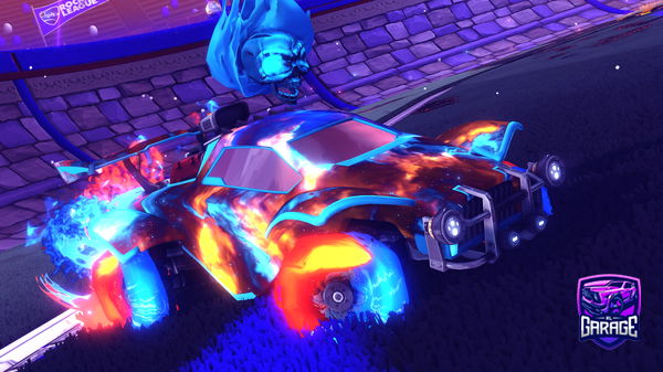 A Rocket League car design from MegaLadon77907