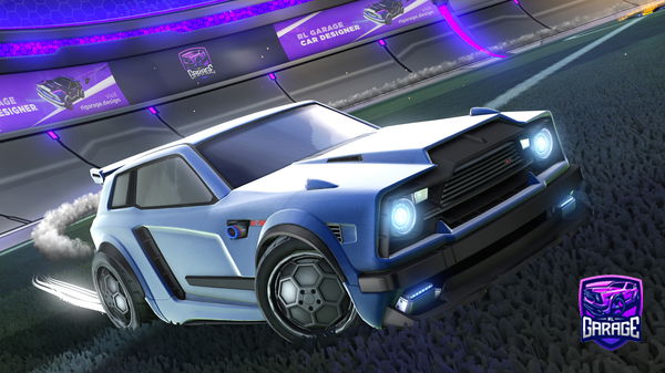 A Rocket League car design from Staggo