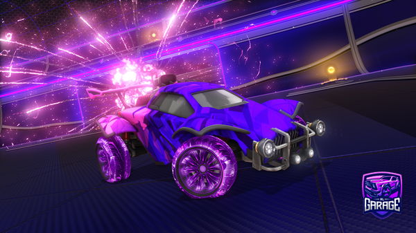 A Rocket League car design from FiXX_GOLDEN
