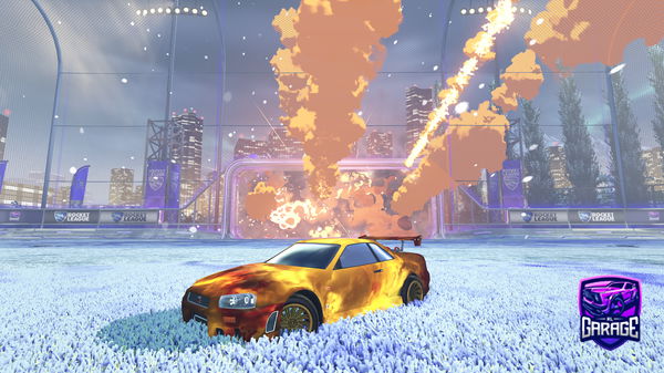 A Rocket League car design from RuffLetspixel