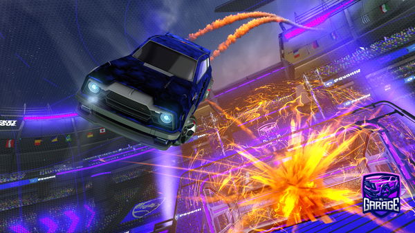 A Rocket League car design from MFLaprez