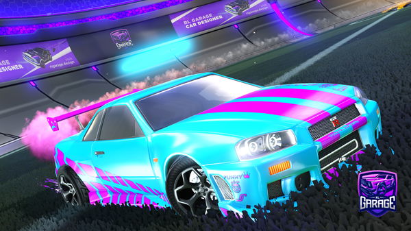 A Rocket League car design from onyXD_