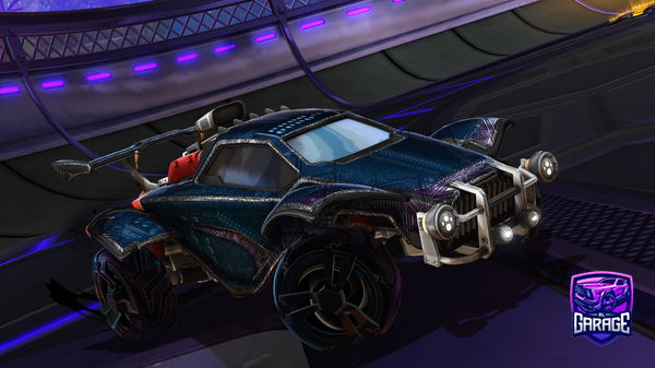 A Rocket League car design from -Goose-