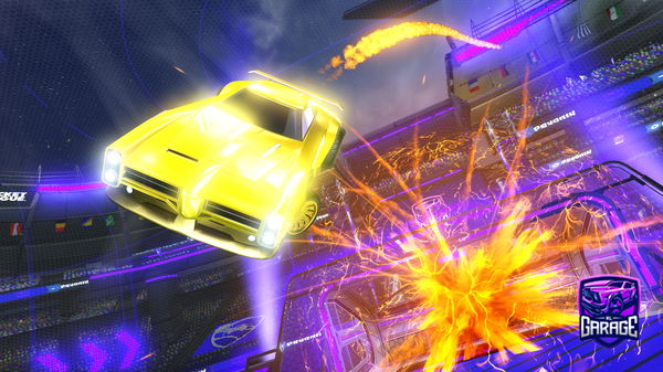 A Rocket League car design from Rainmaker201121