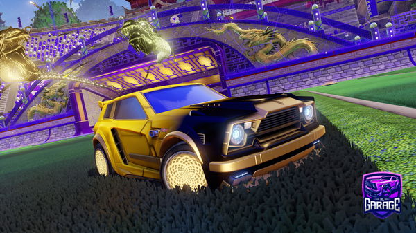 A Rocket League car design from DZE_RL