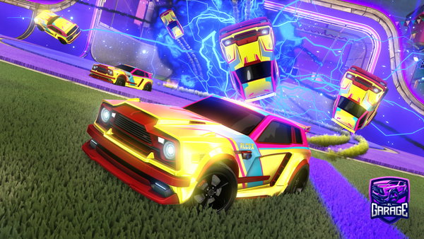 A Rocket League car design from rodrigoxx