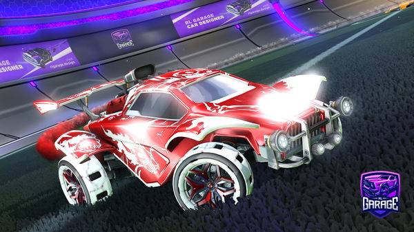 A Rocket League car design from JoeosengX