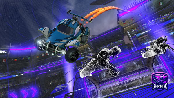 A Rocket League car design from BigCityBaby5499