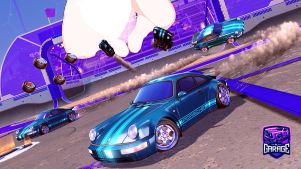 A Rocket League car design from SnowFS