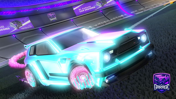 A Rocket League car design from squishynuggets