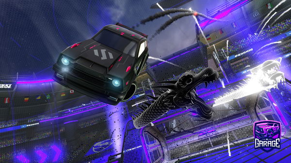 A Rocket League car design from airoisinuse