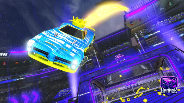 A Rocket League car design from SheepInABox