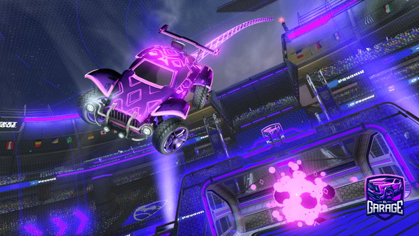 A Rocket League car design from Donnerflame4683