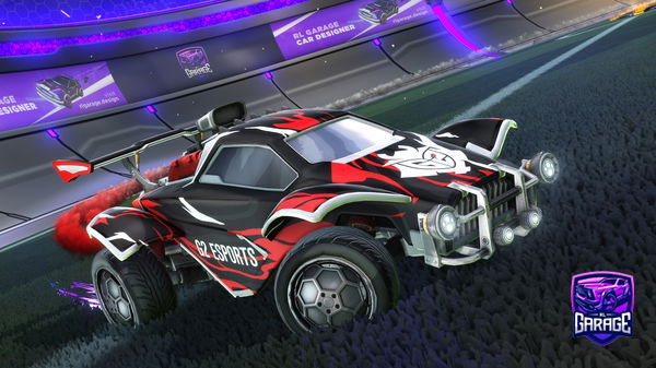 A Rocket League car design from br3cci144