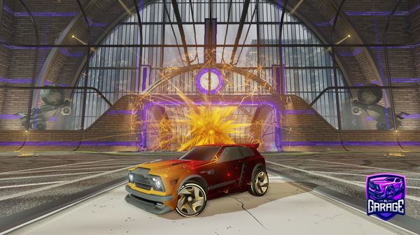 A Rocket League car design from SELDERA