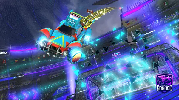 A Rocket League car design from locomcgraw210