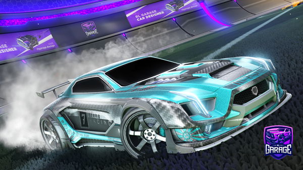 A Rocket League car design from spekiallukey