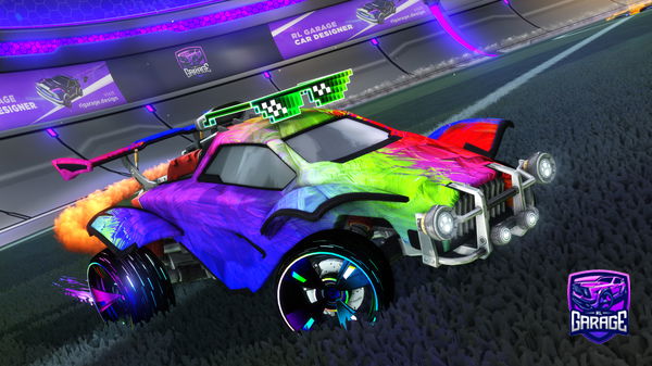 A Rocket League car design from jasinsaliu123