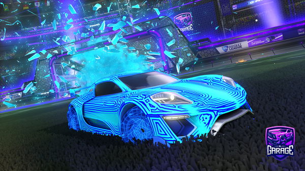 A Rocket League car design from FeedThe_Veers