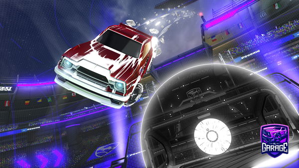 A Rocket League car design from Magic_Gamer92