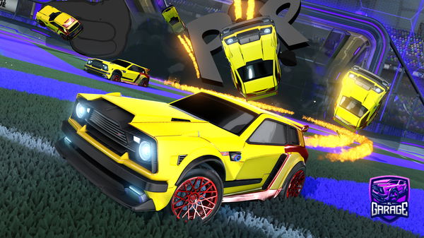 A Rocket League car design from ProbablyK9