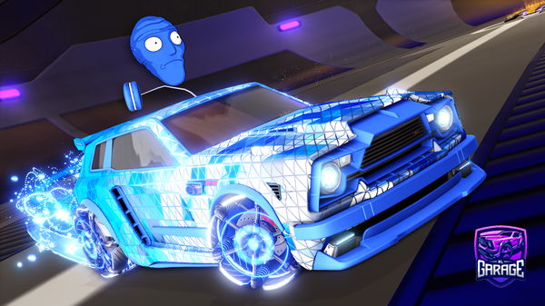 A Rocket League car design from dangerduck