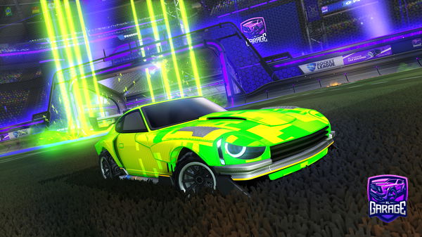 A Rocket League car design from Poweredplayer