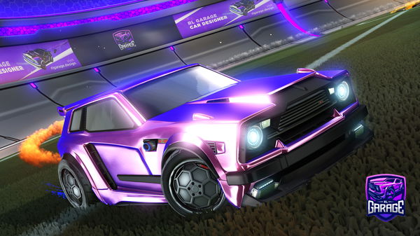 A Rocket League car design from DunnitRL_on_YT