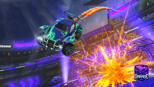 A Rocket League car design from TRIT_EX