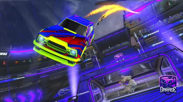 A Rocket League car design from ThugZeckromZLX