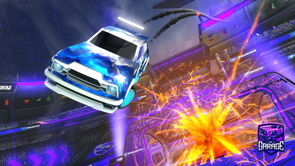 A Rocket League car design from Joshua567482