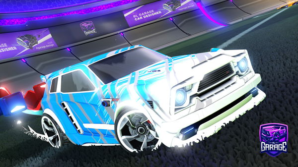 A Rocket League car design from JESUTCHA1