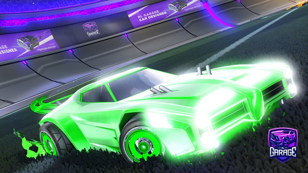 A Rocket League car design from HOTDOG_OCTANE