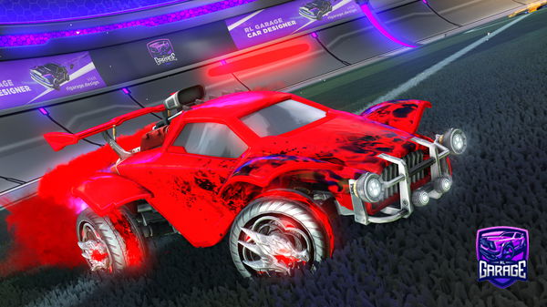 A Rocket League car design from DSS_Discobrains