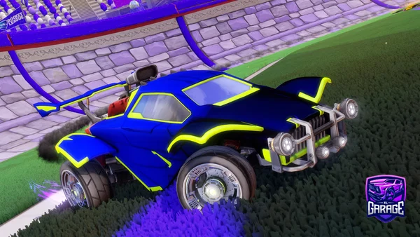 A Rocket League car design from Joelito6336