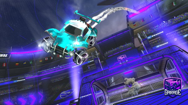 A Rocket League car design from DiddyB98