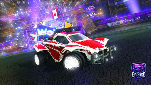 A Rocket League car design from washedhyper