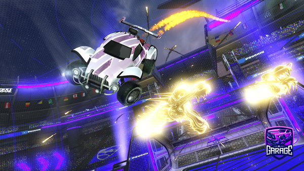 A Rocket League car design from EneRG1143
