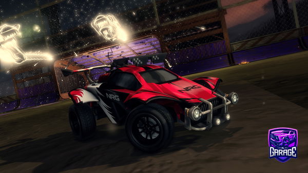 A Rocket League car design from Together-laser7