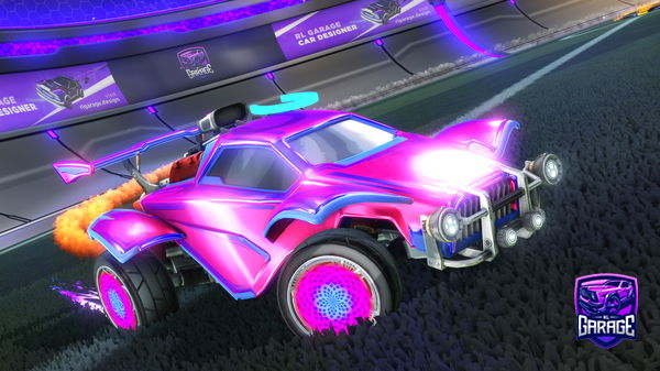 A Rocket League car design from DevotedFourag