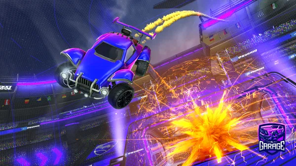 A Rocket League car design from Tonyboypro