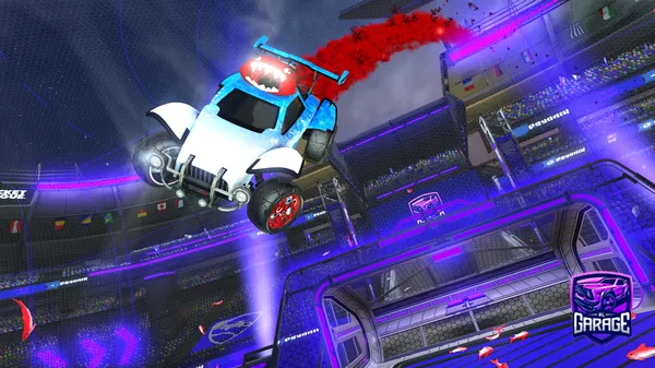 A Rocket League car design from kingkaanONE