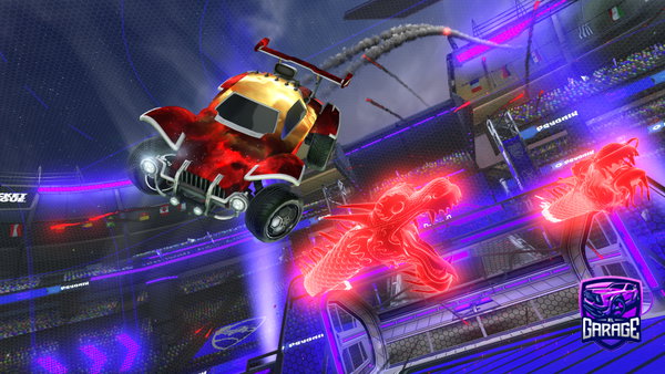 A Rocket League car design from salimalim