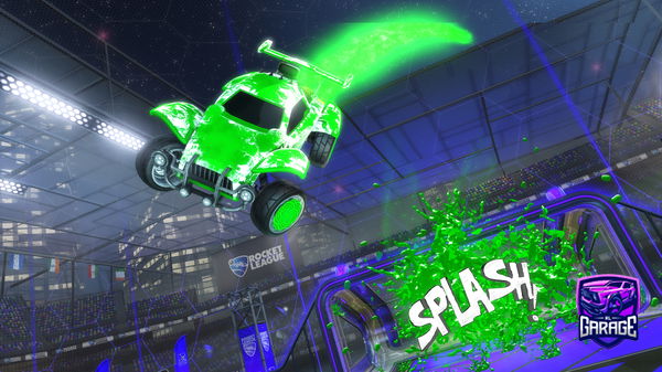 A Rocket League car design from BlackBear71