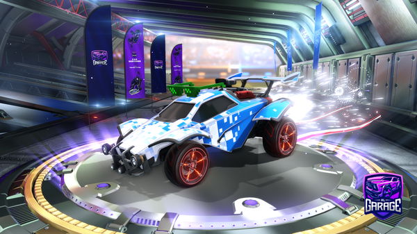 A Rocket League car design from AMPMAN87