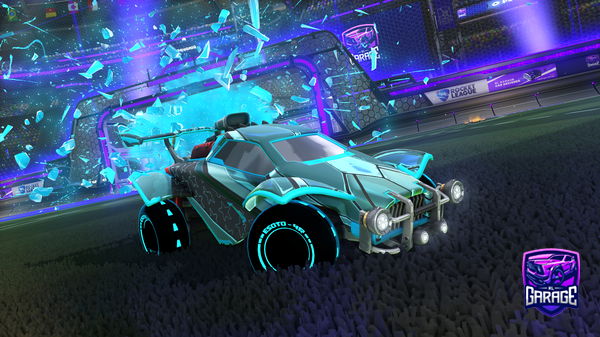 A Rocket League car design from AyTeVe