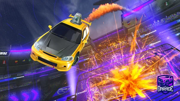 A Rocket League car design from FreindlyHoovy