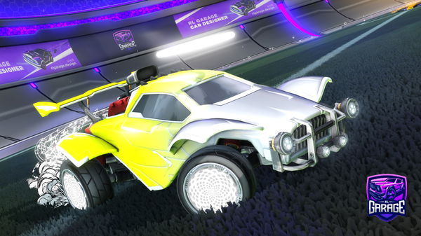 A Rocket League car design from RL-GHOST28