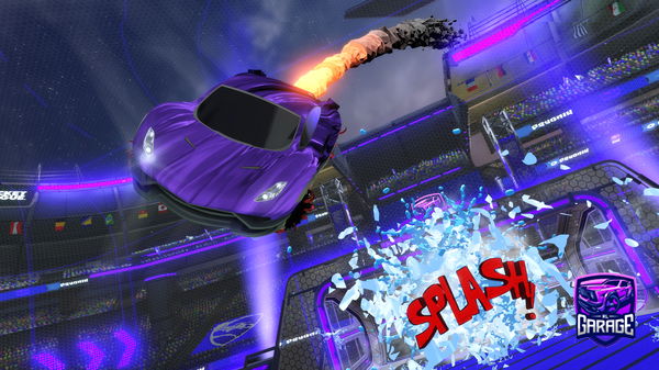 A Rocket League car design from Kulob